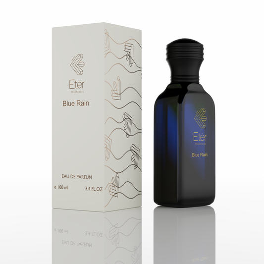 المطر الأزرق